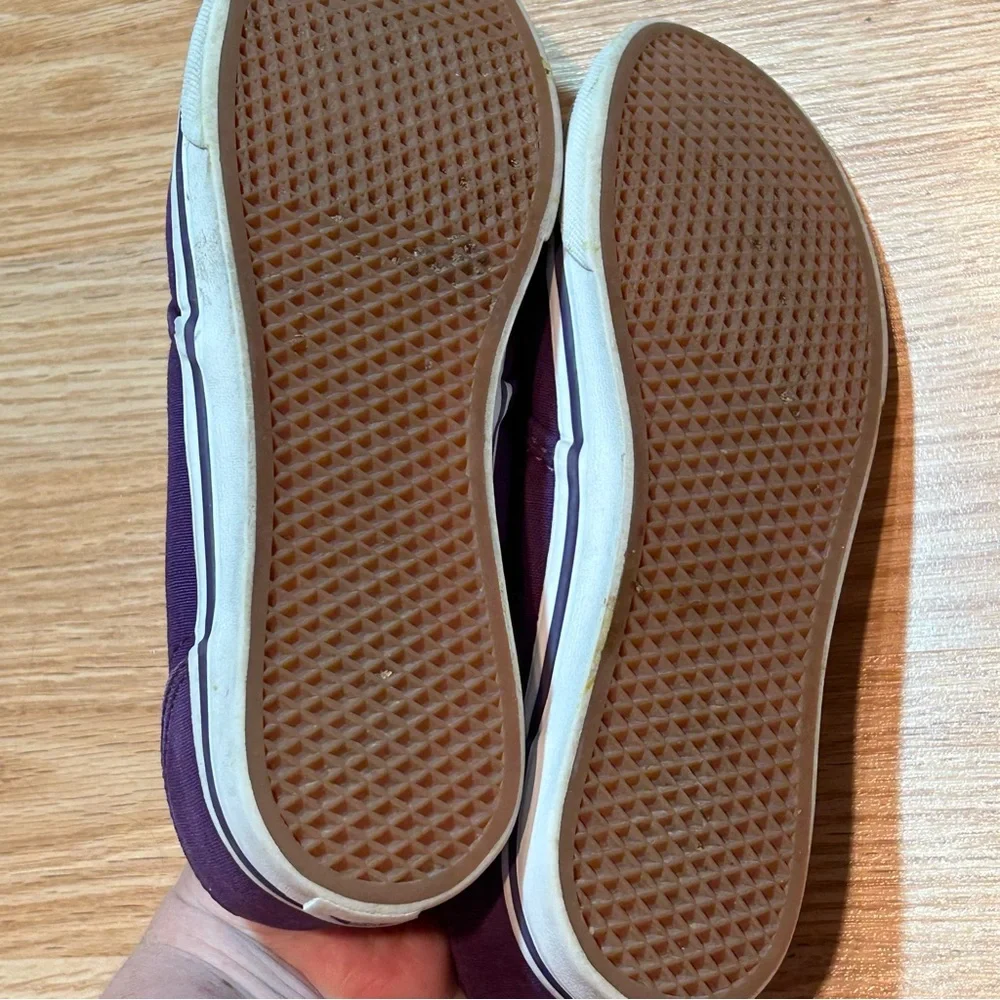 Vans Lo Pro Purple‎ Canvas Low Top Skate Shoes Womens 8